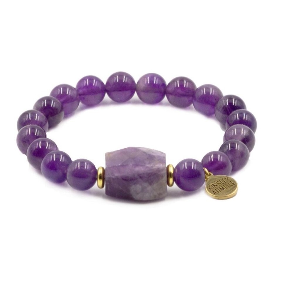Kinsley Armelle Amethyst Marcia Collection Bracelet
